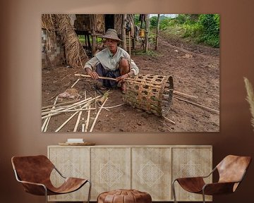 Myanmar: Mandenmaker (Nyaungshwe Township) sur Maarten Verhees