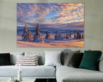 Winterlandschaft in Norwegen von Adelheid Smitt
