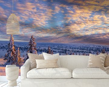 Winter Landscape in Norway by Adelheid Smitt