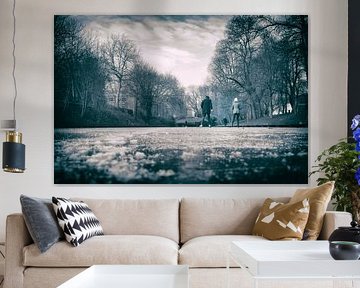 Ice fun by Jan van der Knaap