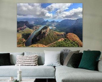 Blyde River Canyon in Zuid Afrika van Fotojeanique .