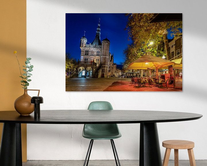 Sfeerimpressie: Museum De Waag met terras in Deventer van VOSbeeld fotografie