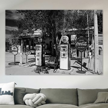 Route 66, Hackberry, Arizona van Henk Meijer Fotografie