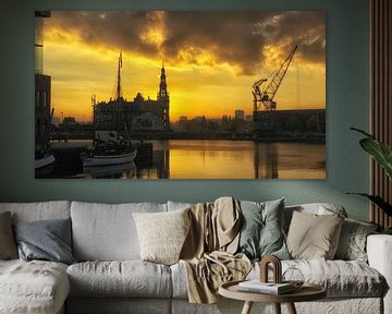 Skyline Antwerpen by Evy De Wit
