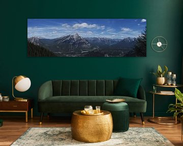 Panorama at Banff, Canada by Hans G. Smit