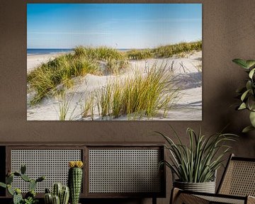 Zandduinen in de Noordzee van Ursula Reins