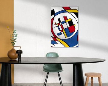 Piet Mondriaan Art II abstract