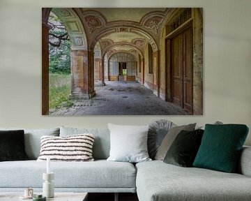 L'ombre d'été abandonnée sur Frans Nijland