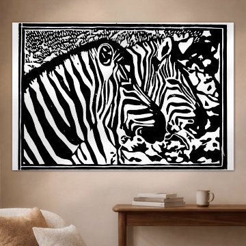 Zebra im Etosha-Nationalpark