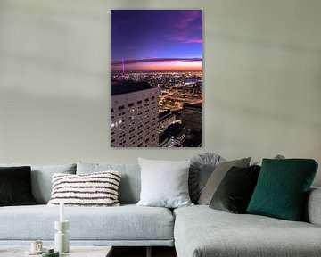 Zonsondergang Rotterdam von AdV Photography
