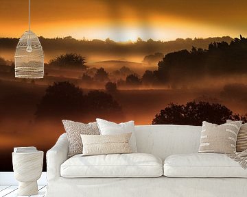 Fog Posbank by Martijn van Steenbergen