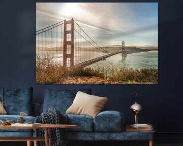 Golden Gate Bridge San Francisco van Bas Fransen
