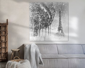 Typisch Paris | märchenhafter Winterzauber von Melanie Viola