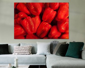 Rode Paprika's van Jan Vos