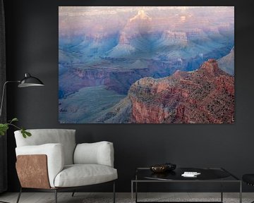 Zonsondergang Grand Canyon van Richard van der Woude