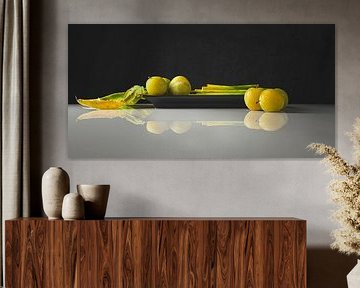Modernes Stillleben Reine Claude von Monique van Velzen