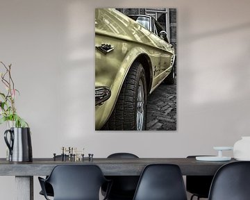 Ford Mustang (1966) van Jelte Bosma