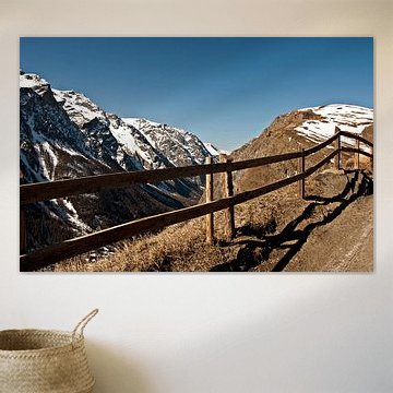 Uitzicht op de La Meije 