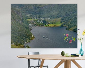 Blick auf Geiranger von Menno Schaefer