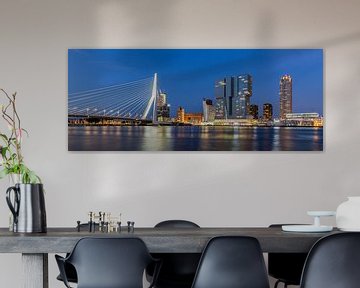 Skyline Rotterdam van William Linders