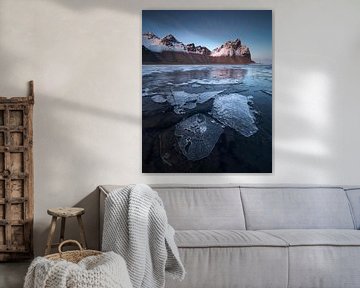 Stokksnes, IJsland van Sven Broeckx