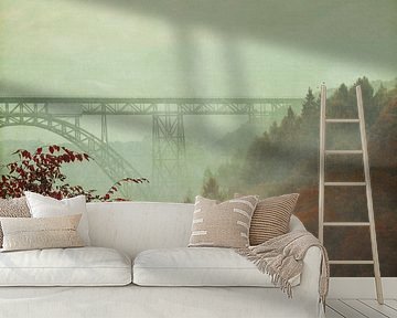 Bridge in Fog by Dirk Wüstenhagen