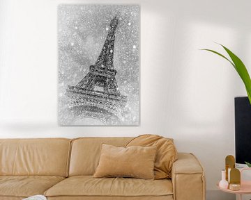 PARIS Eiffeltoren | fantastische winterse magie van Melanie Viola