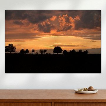 Zonsondergang Sibbe Valkenburg