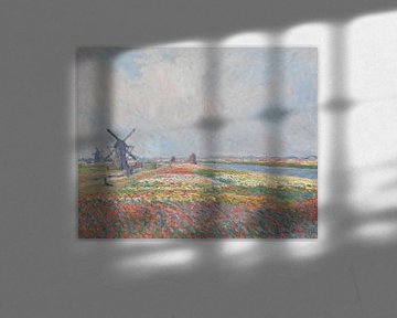 Tulpenfelder in der Nähe von Den Haag, Claude Monet