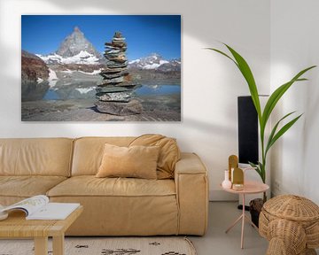Matterhorn mit Steinmann von Menno Boermans