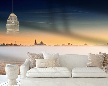 Sunrise over Den Bosch by Ruud Peters