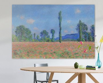 Poppy Field (Giverny), Claude Monet