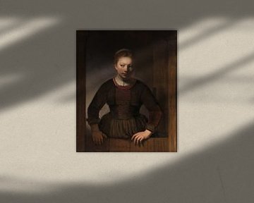 Junge Frau an der Tür, Samuel van Hoogstraten