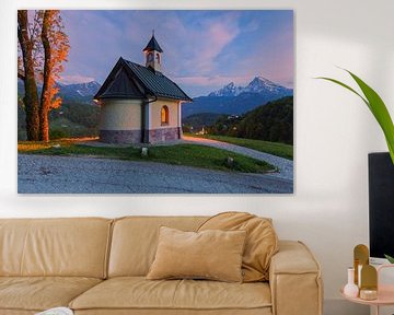 Lockstein Kapel, Berchtesgaden, Beieren, Duitsland