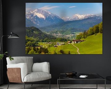 Landscape of the Berchtesgadener Land, Germany
