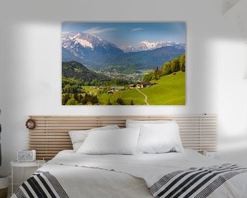 Landschaft des Berchtesgadener Landes, Deutschland