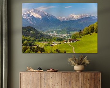 Landschaft des Berchtesgadener Landes, Deutschland von Henk Meijer Photography