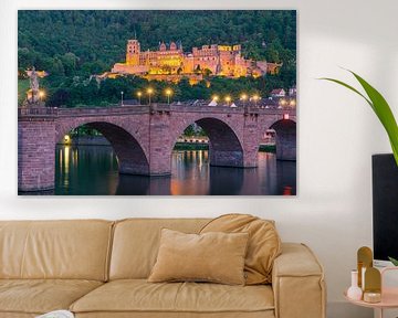 Schloss Heidelberg, Deutschland von Henk Meijer Photography
