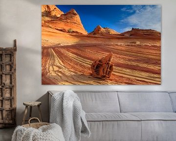 Les buttes du coyote du Nord, Vermillion Cliffs, Arizona sur Henk Meijer Photography