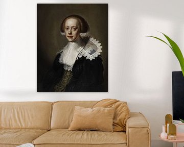 Porträt einer jungen Frau, Johannes Cornelisz. Verspronck