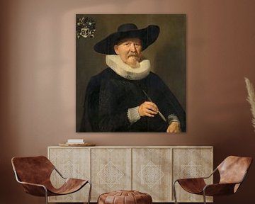 Portret van een man, waarschijnlijk Hans van Hogendorp, Thomas de Keyser