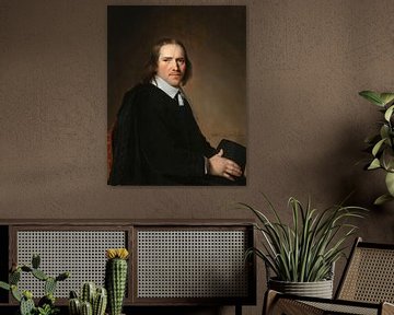 Portret van Dirck Johannes of Jacobus Wallis, Jan Verspronck