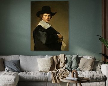 Portrait of a man, Johannes Cornelisz. Verspronck
