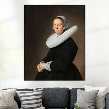 Portrait of Adriana Croes, Jan Verspronck