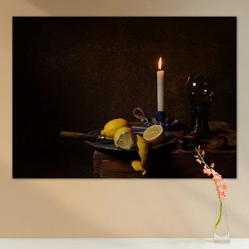 Stillife with candle