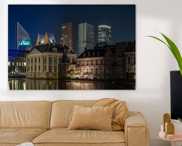 The Hague by night von Annemieke Klijn