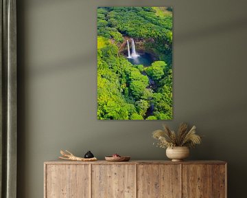 Wailua Waterfall, Kauai, Hawaii