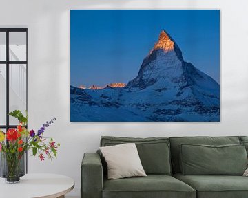Das Matterhorn wacht auf von Menno Boermans