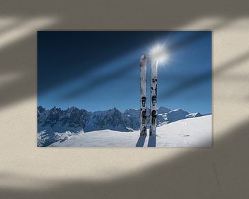 Ski Mont Blanc von Menno Boermans