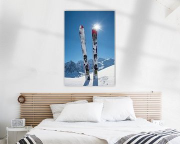 Ski Mont Blanc von Menno Boermans